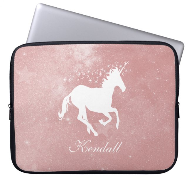 Funda personalizada para portátiles de unicornio r (Frente)
