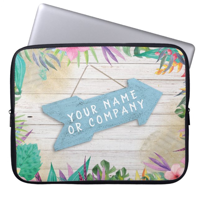 Funda personalizada para portátiles iMac Tropical (Frente)