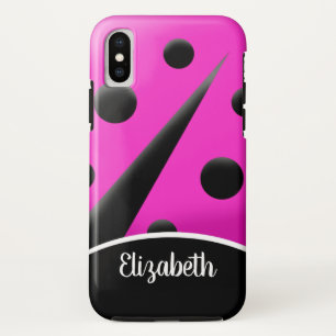 Funda personalizado de Ladybug Rosado Caliente
