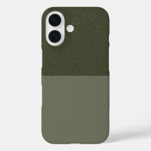 Funda personalizado para iPhone 16 - Purpurina y M