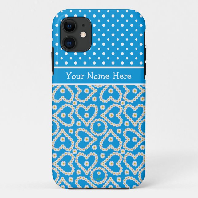 Funda personalizado para iPhone 5/5: Polkas, Daisi (Reverso)