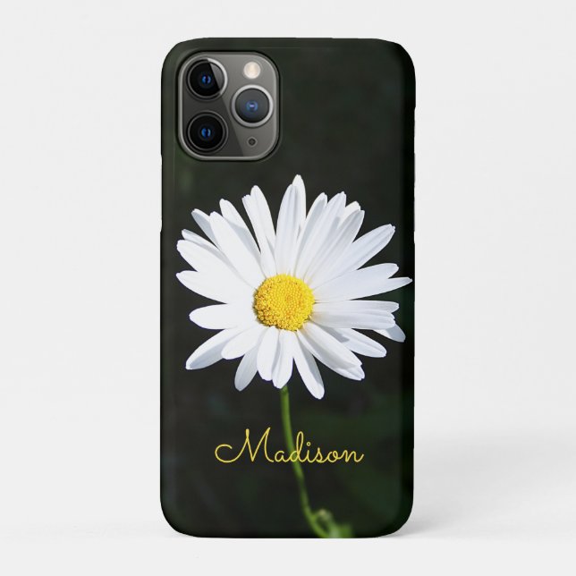 Funda personalizado Shasta Daisy iPhone 11 Pro (Reverso)
