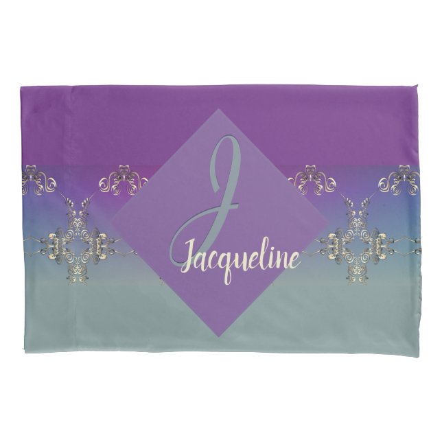 Funda Pillow inspirado en el Purple Fabergè (Anverso)