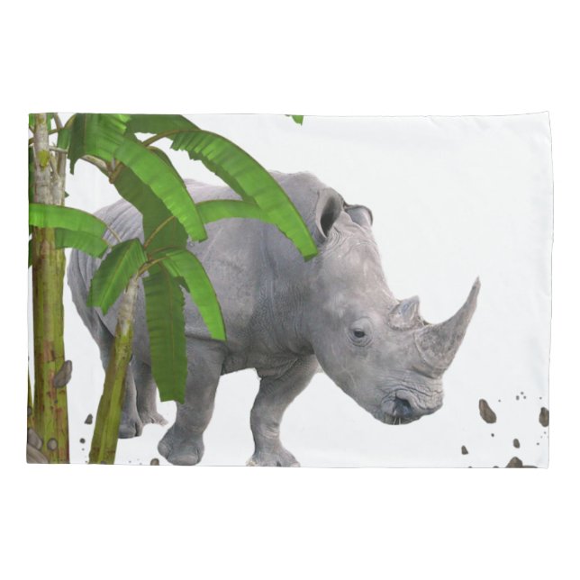 Funda Pillow Rhinoceros (Reverso)
