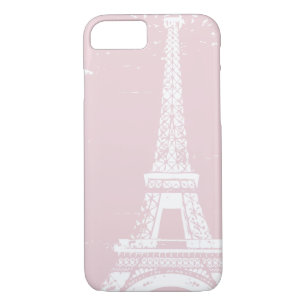 Funda Pink Eiffel Tower iPhone 7