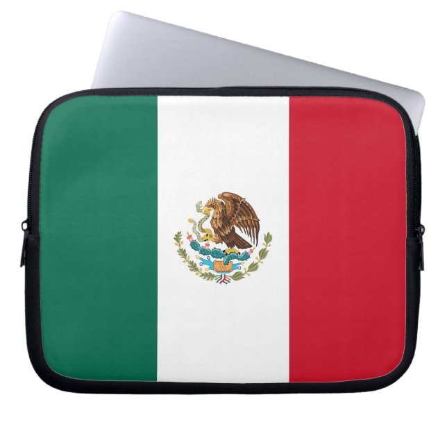 Funda portátil Bandera Mexicana (Frente)