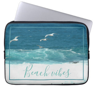Funda portátil Beach Vibes Ocean Waves