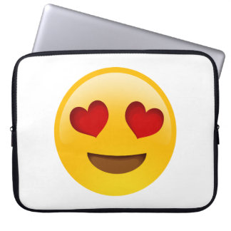 funda portátil de 15 pulgadas de Emoji "Amor"