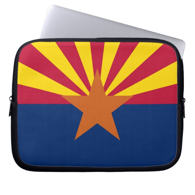 Funda portátil de la bandera del estado de Arizona (Frente)
