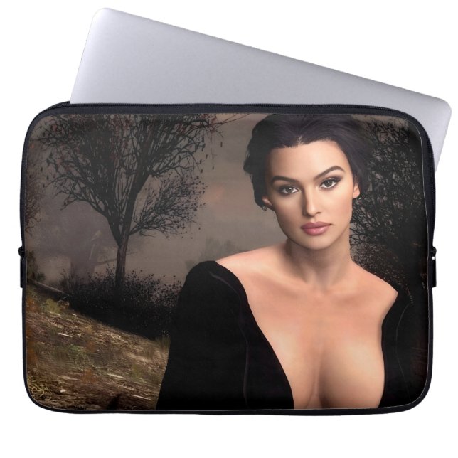 Funda portátil de otoño italiano (Frente)