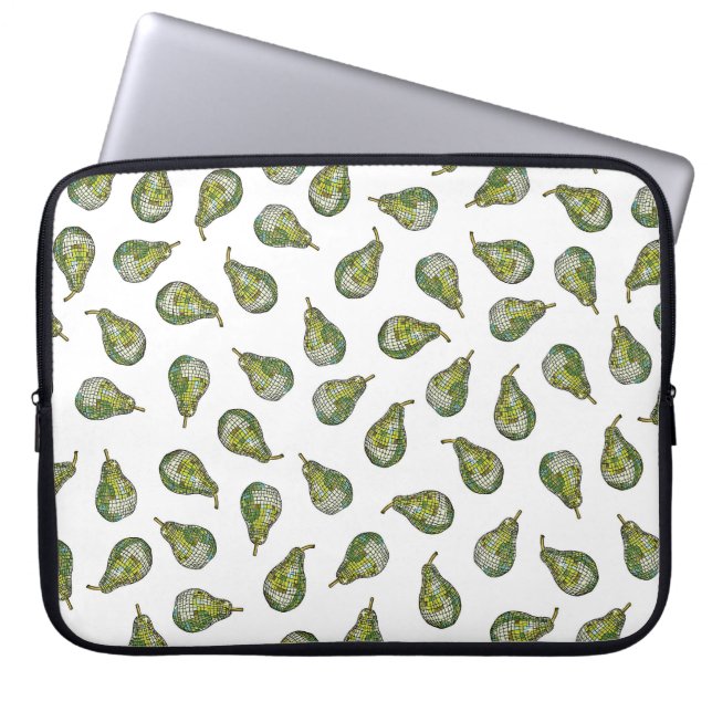 Funda portátil Disco Pear (Frente)