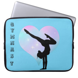 Funda portátil Gymnast azul para Chicas Funda de p