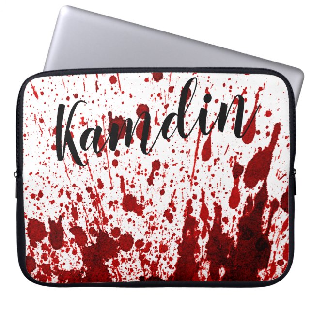Funda portátil personalizado Splatter Splatter Vam (Frente)