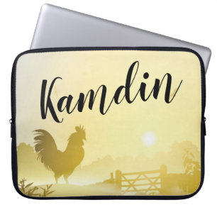 Funda portátil personalizado Sunny Morning Farm Co