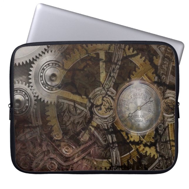 Funda portátil Steampunk (Frente)