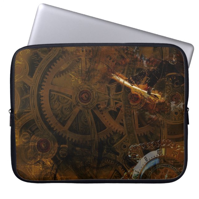 Funda portátil Steampunk (Frente)