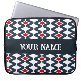 Funda portátil Wavy Blue