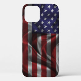 Funda Pro iPhone 12 Bandera de los Estados Unidos