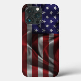 Funda Pro iPhone 13 Bandera de los Estados Unidos