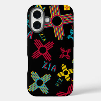 Funda protector para iPhone 16 de Black ZIA Collag