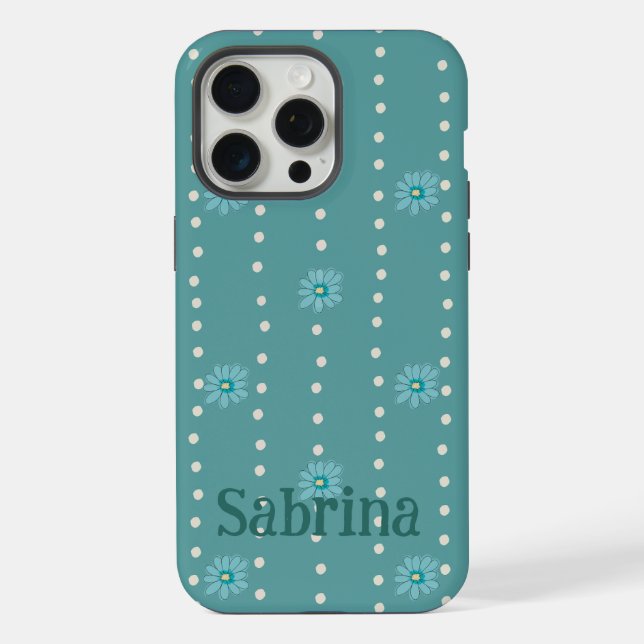 Funda protectora personalizada para iPhone verde c (Reverso )