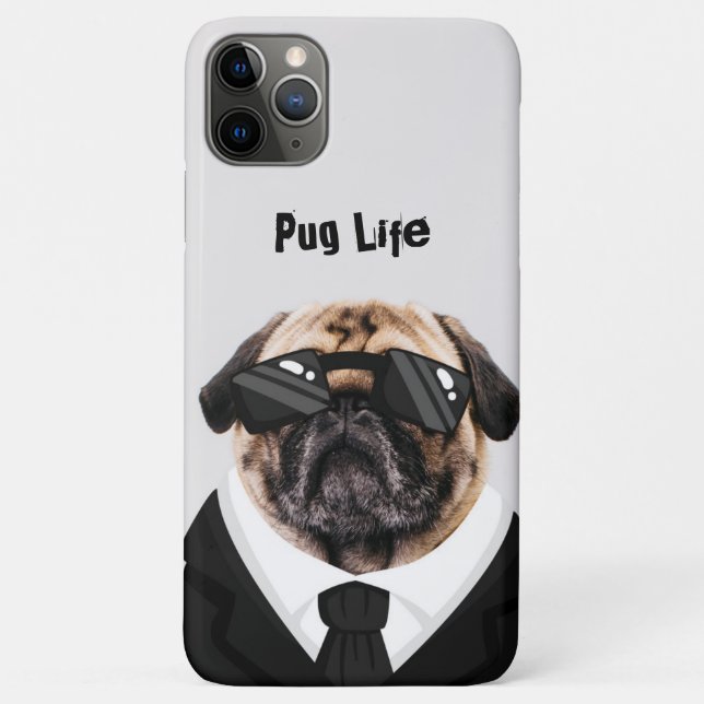 Funda Pug Life iPhone 11 Pro Max (Reverso)