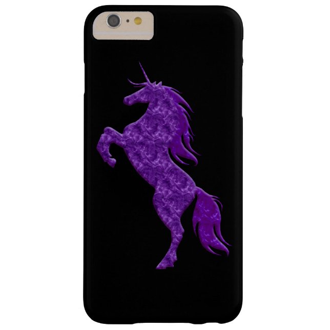 Funda Purple Fire Unicorn para iPhone 6 (Reverso)