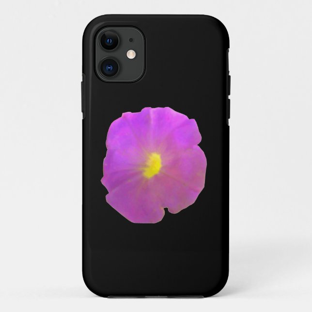 Funda Purple Petunia para iPhone 5 (Reverso)