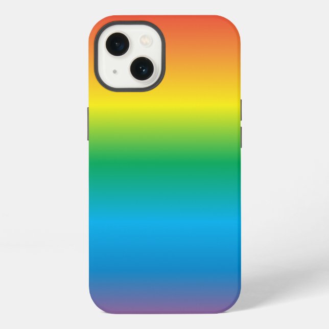 Funda Rainbow Case-Mate Tough para iPhone (Reverso )