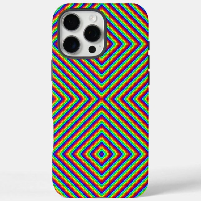 Funda Rainbow X - iPhone (16 Pro Max) (Reverso)