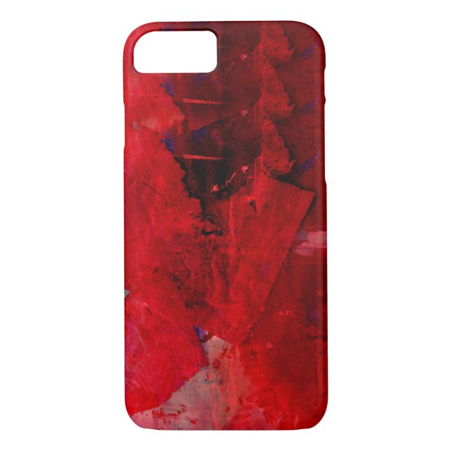 Funda Red Abstract iPhone 7 (Reverso)