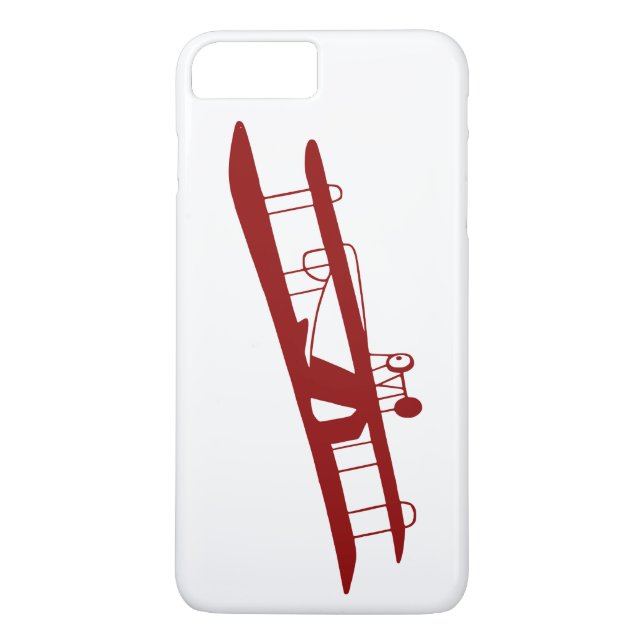 Funda Red Biplane iPhone 7 (Reverso)