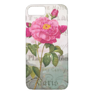 Funda Redoute Shabby Pink Rose para iPhone 7
