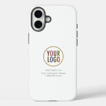 Funda resistente para iPhone 16 Plus Mate con logo