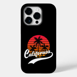 Funda retro de California-Funda para iPhone 14 Pro