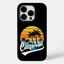 Funda retro de California-Funda para iPhone 14 Pro