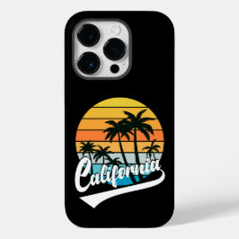 Funda retro de California-Funda para iPhone 14 Pro