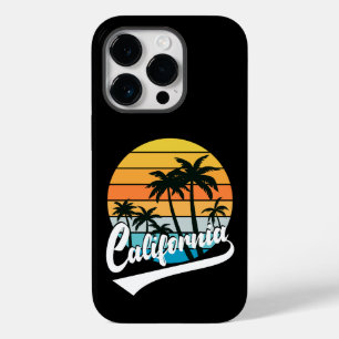 Funda retro de California-Funda para iPhone 14 Pro