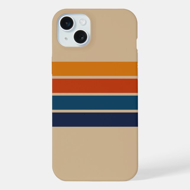 Funda Retro de los 70 para iPhone 15 Plus (Reverso )