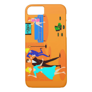 Funda Retro Personalizado Cocktail Fiesta iPhone 7