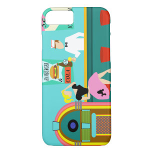 Funda Retro Soda Fountain iPhone 7