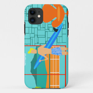 Funda Retro Surfer Dude iPhone 5/5S