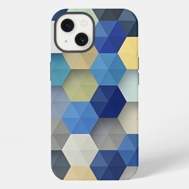 Funda rígida brillante para iPhone 13 con diseño g (Reverso )