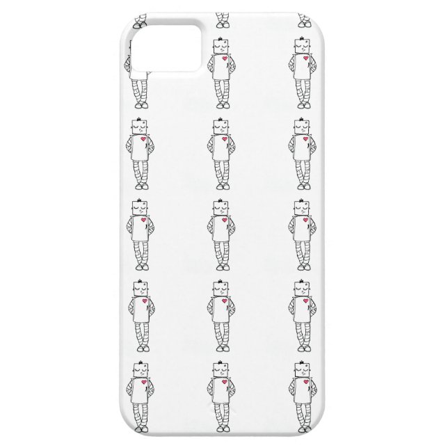 Funda Robot iPhone 5 (Atrás)