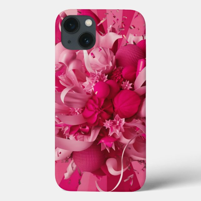 Funda Rosa iPhone 13 celebra la fe del fantasma (Reverso)