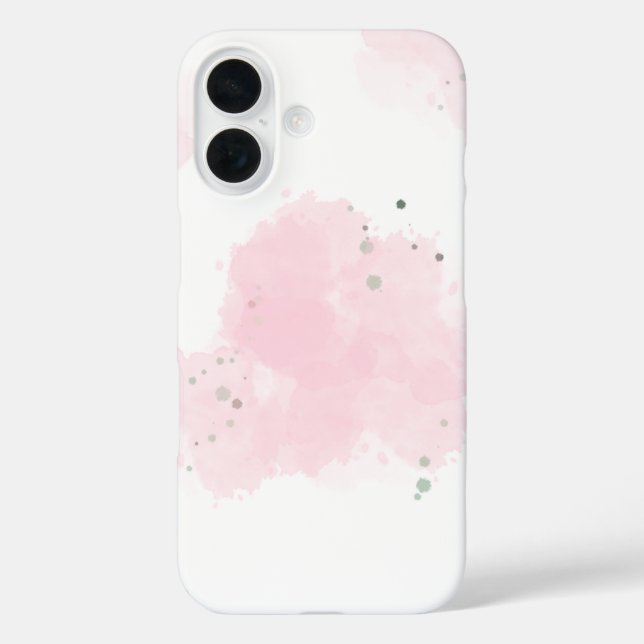 Funda rosa linda para Iphone 16 (Reverso )