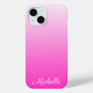 Funda rosado rosado rosado rosado oscuro con gradi