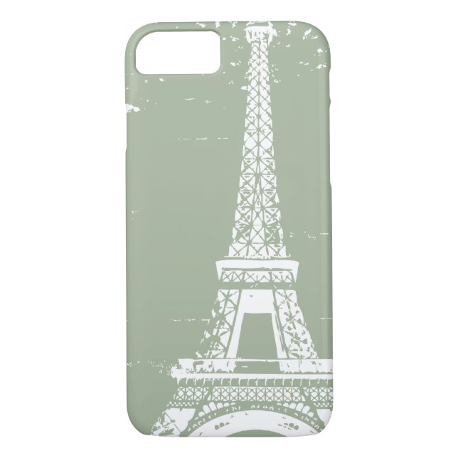 Funda Sage Eiffel Tower iPhone 7 (Reverso)