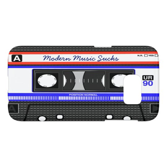 Funda Samsung Galaxy S7 La música moderna chupa el casete compacto retro