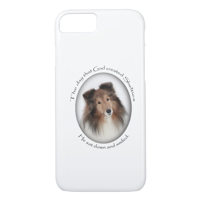 Funda Sheltie iPhone 7 (Reverso)